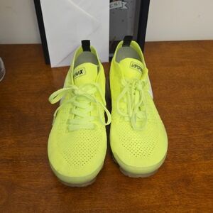 Nike Vapormax in Neon Yellow